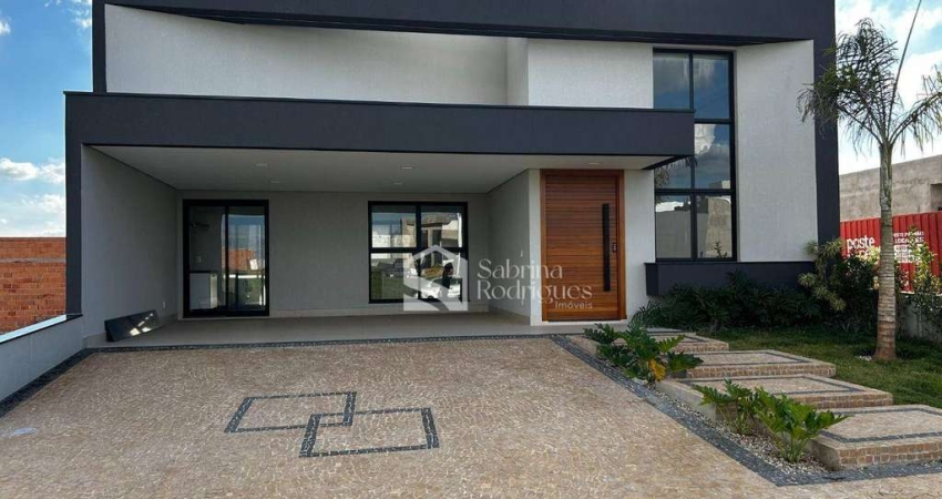 Casa de Condomínio para venda em Jardim Residencial Dona Maria Cândida de 187.00m² com 3 Quartos, 3 Suites e 4 Garagens