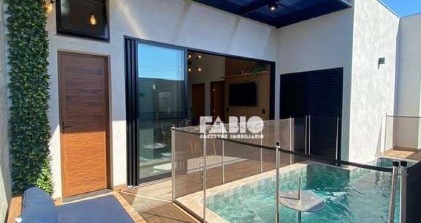 Casa de Condomínio para venda em Terras Alphaville Mirassol de 156.00m² com 3 Quartos, 3 Suites e 4 Garagens