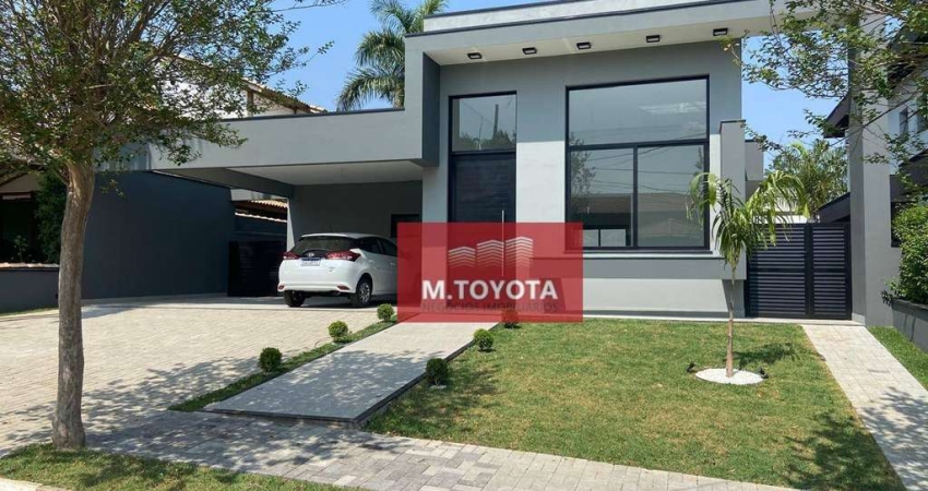 Casa de Condomínio para venda em Condomínio Residencial Shamballa Ii de 249.00m² com 3 Quartos, 3 Suites e 4 Garagens