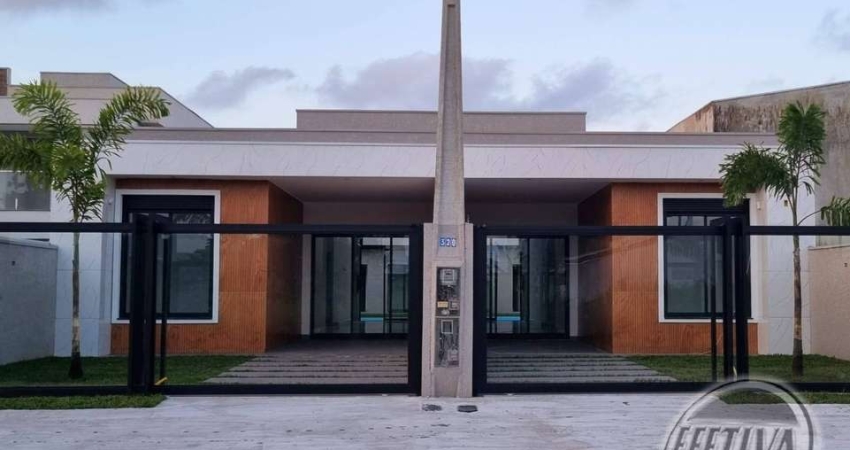 Casa para venda em Guaratuba de 125.00m² com 4 Quartos, 2 Suites e 2 Garagens