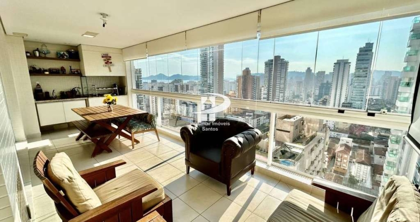 Apartamento para venda em Embaré de 155.00m² com 3 Quartos, 3 Suites e 2 Garagens
