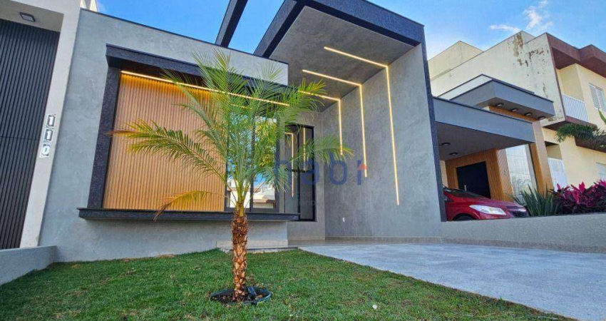 Casa de Condomínio para venda em Jardim Residencial Villagio Ipanema I de 105.00m² com 3 Quartos, 1 Suite e 2 Garagens