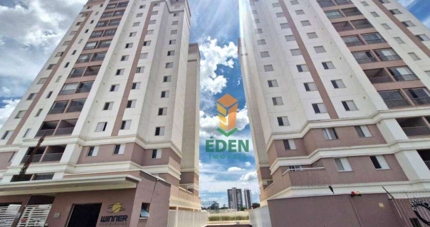 Apartamento para venda em Winner Residencial de 89.00m² com 3 Quartos, 1 Suite e 2 Garagens