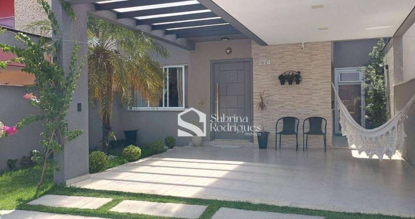 Casa de Condomínio para venda em Jardim Montreal Residence de 105.00m² com 3 Quartos, 1 Suite e 2 Garagens