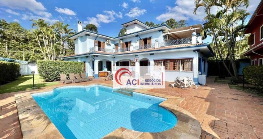 Casa de Condomínio para venda em Chácara Vale Do Rio Cotia de 528.00m² com 6 Quartos, 5 Suites e 6 Garagens