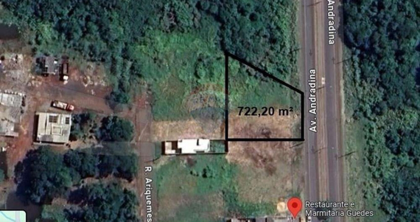 Terreno comercial à venda na Avenida Andradina, 02.0317, Jardim Ipê, Foz do Iguaçu