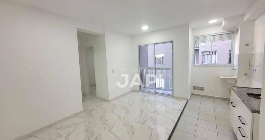 Apartamento para alugar em Vila Joana de 47.00m² com 2 Quartos e 1 Garagem