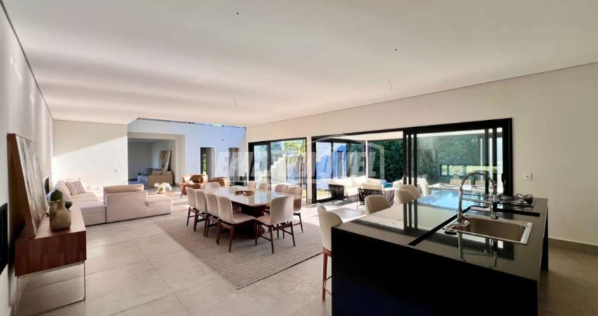 Casa de Condomínio para alugar em Araçoiabinha de 506.00m² com 4 Quartos, 3 Suites e 6 Garagens