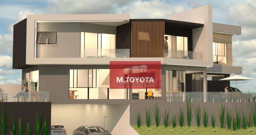 Sobrado para venda em Residencial Real Park de 360.00m² com 4 Quartos, 4 Suites e 4 Garagens