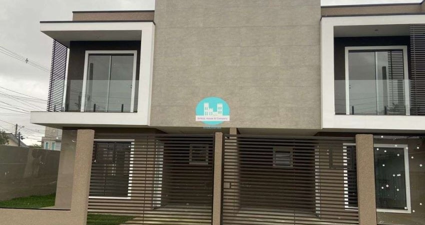 Sobrado para venda em Sítio Cercado de 111.00m² com 3 Quartos, 1 Suite e 2 Garagens