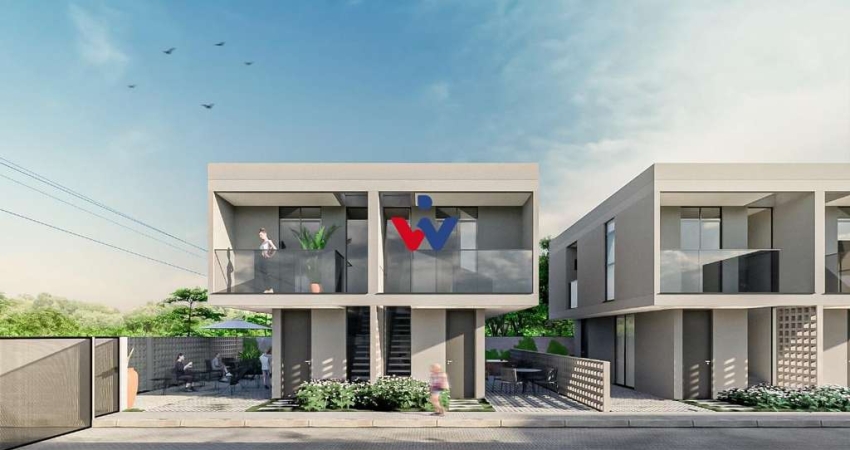 Sobrado para venda em Matinhos de 62.00m² com 2 Quartos, 1 Suite e 2 Garagens