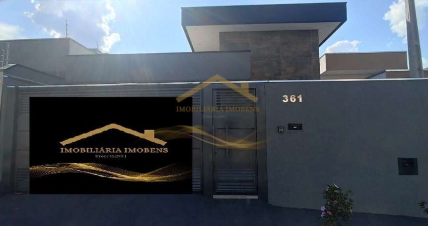 Casa para venda em Residencial Ary Attab de 120.00m² com 3 Quartos, 1 Suite e 2 Garagens