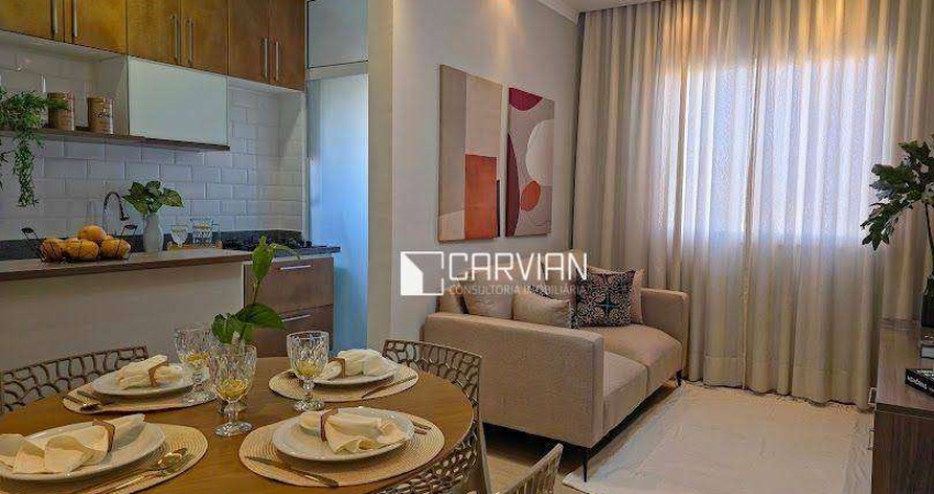 Apartamento para venda em Ribeirânia de 46.00m² com 2 Quartos e 1 Garagem
