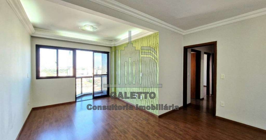 Apartamento para alugar em Vila Teixeira de 105.00m² com 3 Quartos e 1 Suite