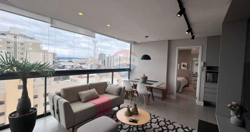 Apartamento para alugar em Parque Campolim de 46.00m² com 1 Quarto, 1 Suite e 2 Garagens
