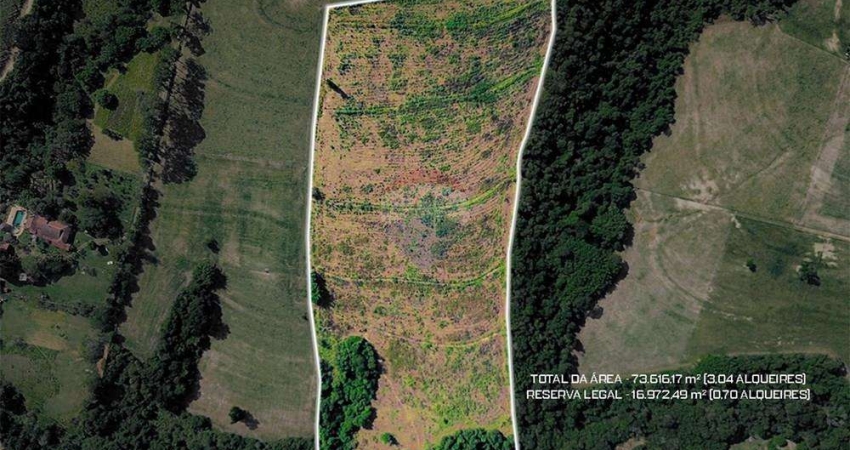 Terreno para venda em Campo De Boituva de 73616.00m²