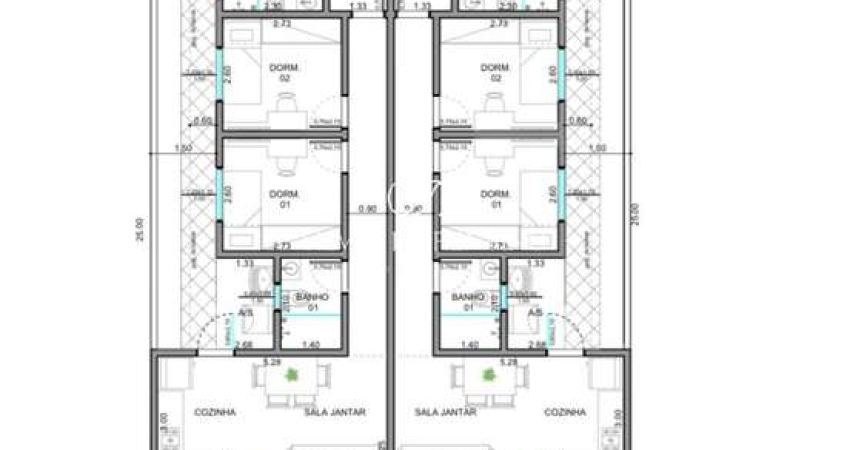Casa para venda em Jardim Continental Ii de 125.00m² com 3 Quartos, 1 Suite e 1 Garagem