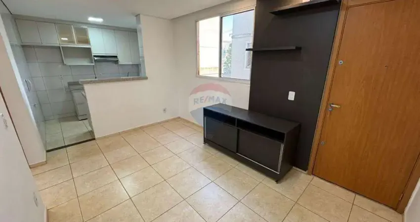 Apartamento para alugar em Reserva Real de 41.85m² com 2 Quartos