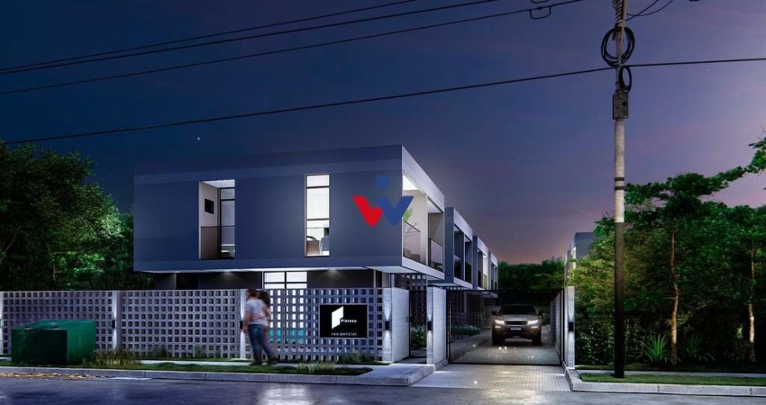 Sobrado para venda em Matinhos de 62.00m² com 1 Quarto e 1 Suite