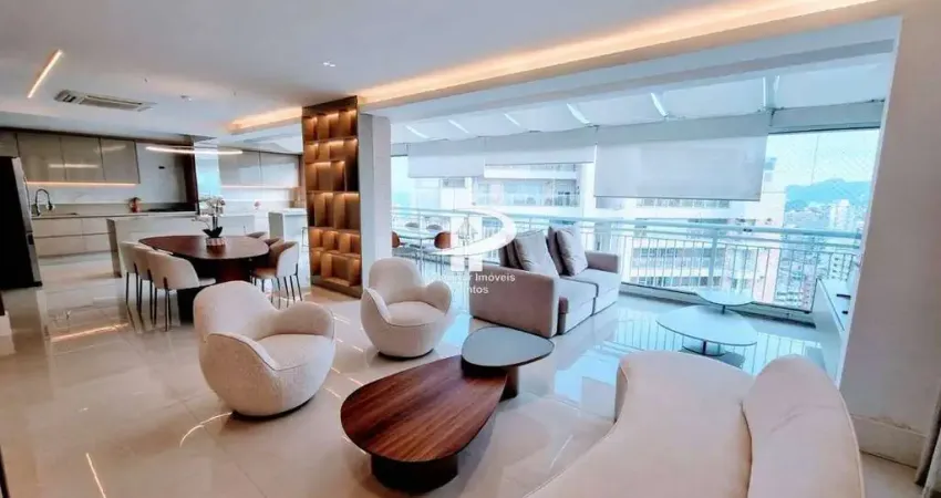Apartamento para venda em Gonzaga de 265.00m² com 4 Quartos, 4 Suites e 3 Garagens