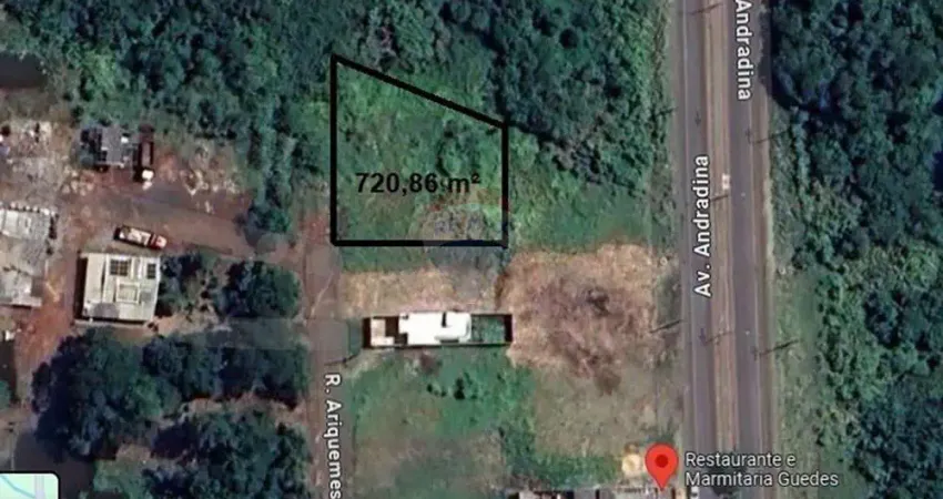 Terreno à venda na Avenida Andradina, Lote 0266, Jardim Ipê, Foz do Iguaçu