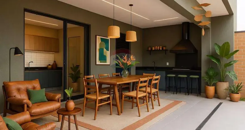 Casa de Condomínio para venda em Residencial Milano de 180.00m² com 4 Quartos, 2 Suites e 4 Garagens