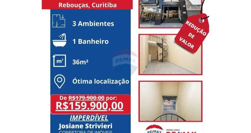 Casa comercial à venda na Rua Vinte e Quatro de Maio, 980, Rebouças, Curitiba