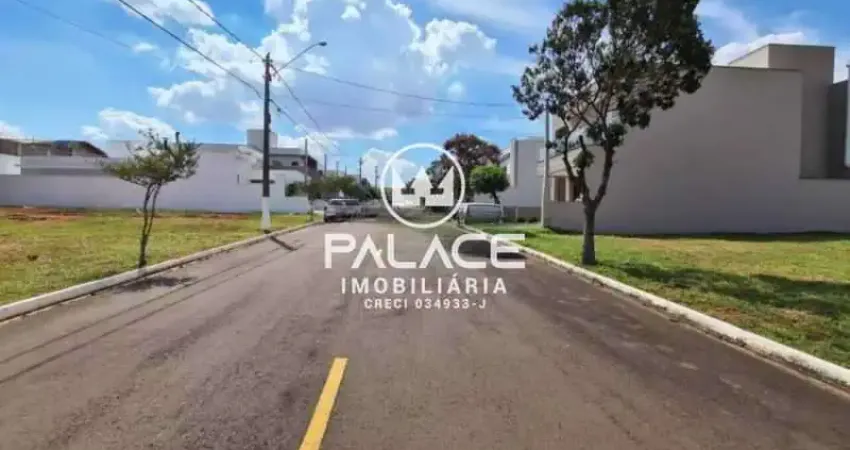 Terreno em condomínio fechado à venda no Água Branca, Piracicaba 