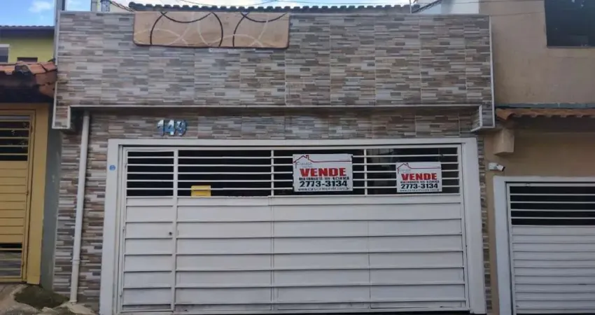 Sobrado para venda em Vila Curuçá de 61.00m² com 3 Quartos e 2 Garagens
