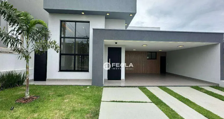 Casa de Condomínio para venda em Loteamento Residencial Mac Knight de 163.00m² com 3 Quartos, 3 Suites e 4 Garagens