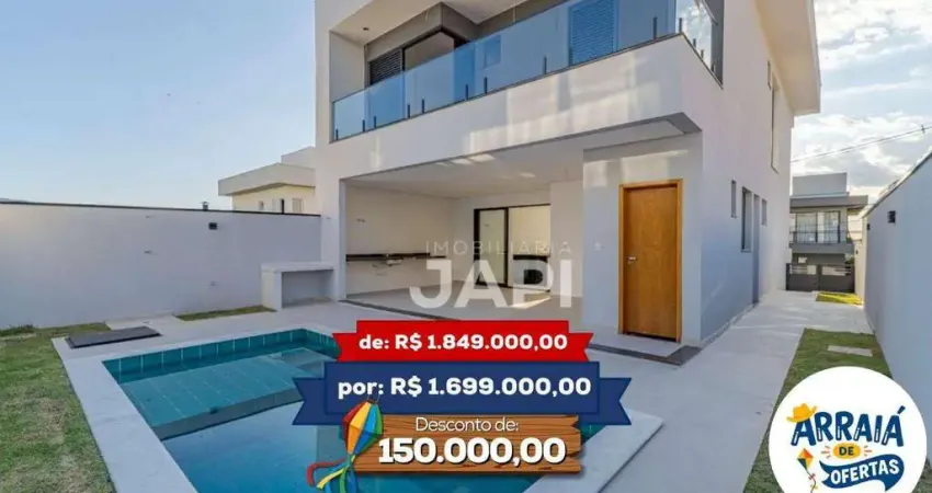 Casa de Condomínio para venda em Loteamento Reserva Ermida de 257.00m² com 3 Quartos, 3 Suites e 4 Garagens