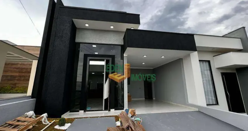 Casa de Condomínio para venda em Condomínio Reserva Ipanema de 133.00m² com 3 Quartos, 3 Suites e 2 Garagens