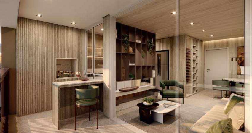Apartamento para venda em Chácara Das Nações de 87.50m² com 3 Quartos, 1 Suite e 2 Garagens
