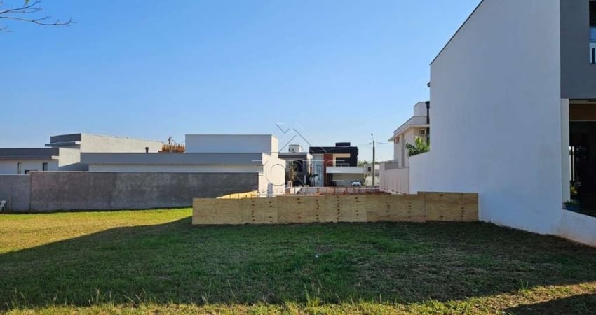 Terreno em condomínio fechado à venda na Avenida Charles Wesley, Taquaral, Piracicaba