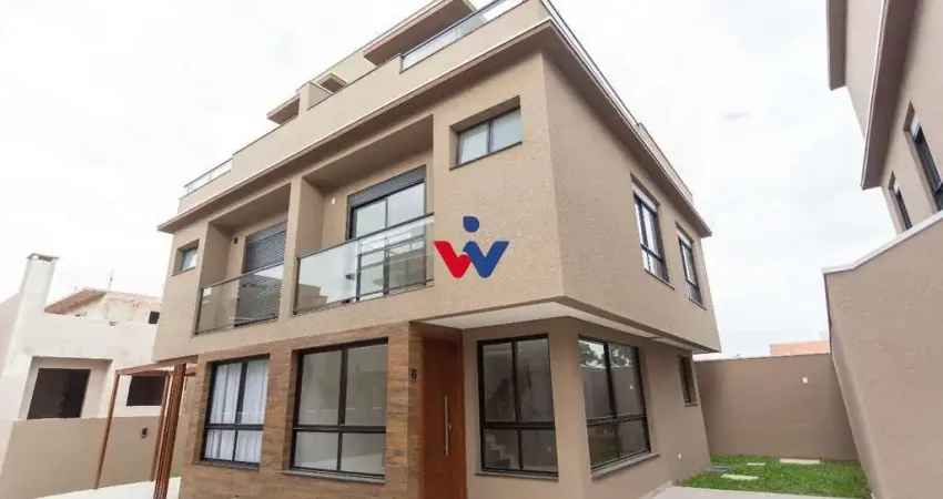 Sobrado para venda em Tingui de 104.00m² com 3 Quartos, 1 Suite e 2 Garagens