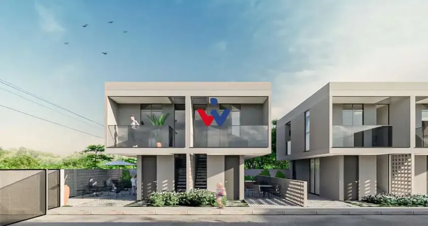 Sobrado para venda em Matinhos de 62.00m² com 2 Quartos, 1 Suite e 2 Garagens