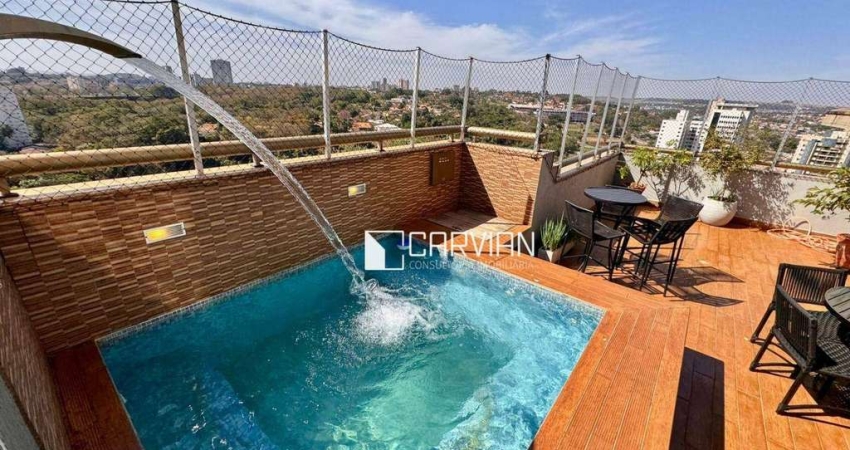 Cobertura para venda em Santa Cruz Do José Jacques de 350.00m² com 4 Quartos, 4 Suites e 4 Garagens