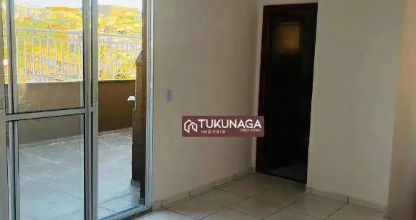 Apartamento para venda em Vila Alzira de 83.00m² com 2 Quartos e 1 Garagem