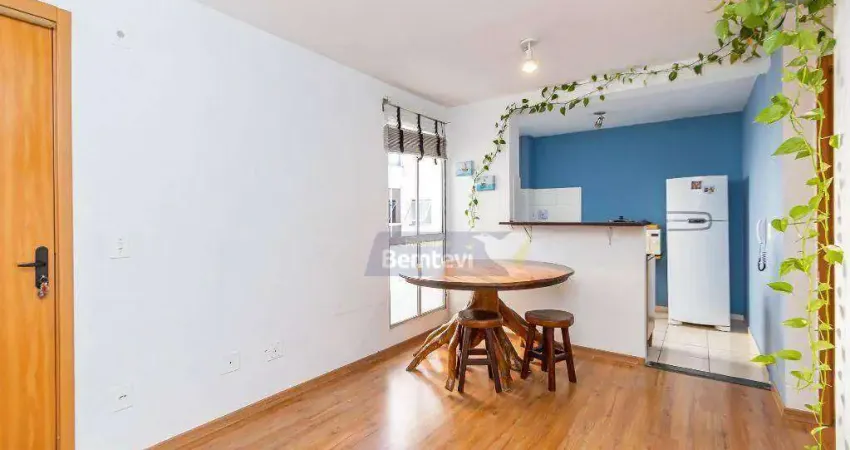 Apartamento para venda em Pinheirinho de 40.00m² com 2 Quartos e 1 Garagem