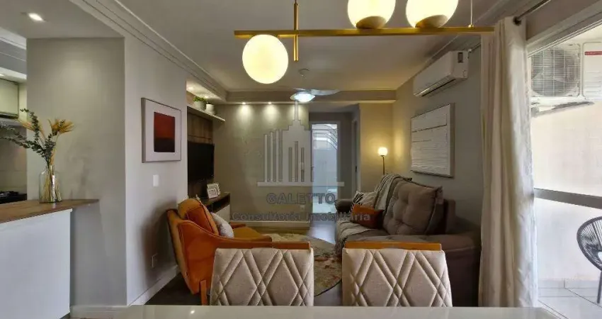 Apartamento para alugar em Jardim São Vicente de 61.00m² com 2 Quartos, 1 Suite e 2 Garagens