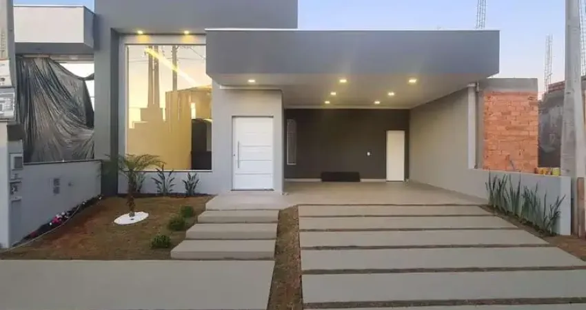 Casa de Condomínio para venda em Reserva Central Parque de 170.00m² com 3 Quartos, 3 Suites e 2 Garagens