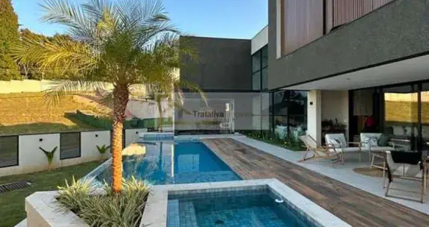 Casa de Condomínio para venda em Jardim Santa Teresa de 470.00m² com 5 Quartos, 5 Suites e 6 Garagens