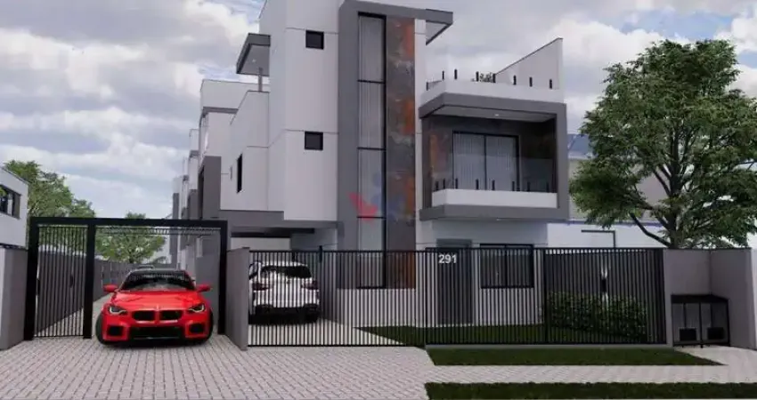Sobrado para venda em Capão Raso de 128.00m² com 3 Quartos, 3 Suites e 1 Garagem