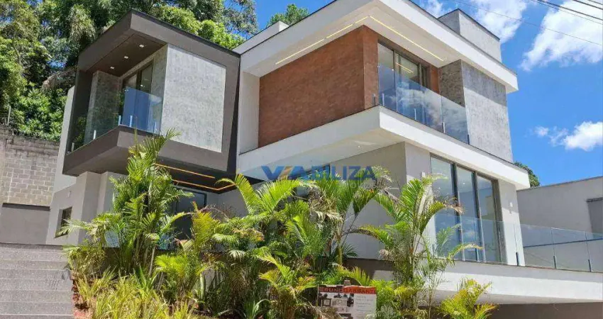 Sobrado para venda em Residencial Real Park de 295.00m² com 3 Quartos, 3 Suites e 4 Garagens