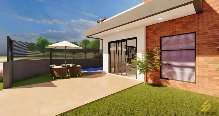 Casa para venda em Guaratuba de 55.00m² com 2 Quartos, 1 Suite e 1 Garagem