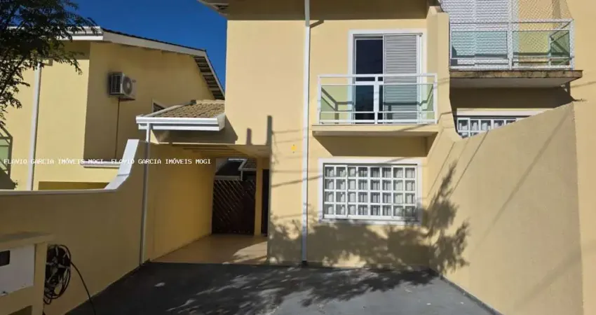 Sobrado para venda em Mogi Moderno de 120.00m² com 3 Quartos, 1 Suite e 3 Garagens
