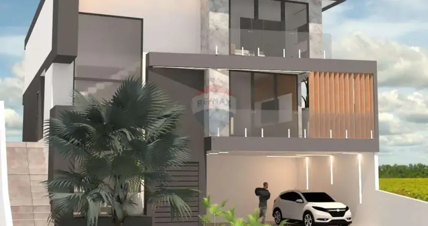 Casa de condomínio para venda em residencial real park de 340.00m² com 4 quartos e 4 suites