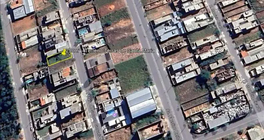 Terreno para venda em parque terras de santa maria de 250.00m²