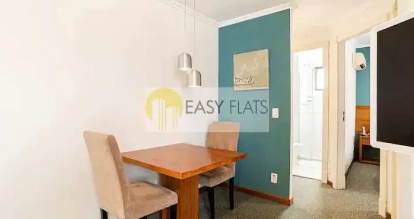 Flat para alugar em vila olímpia de 50.00m² com 1 quarto e 1 garagem