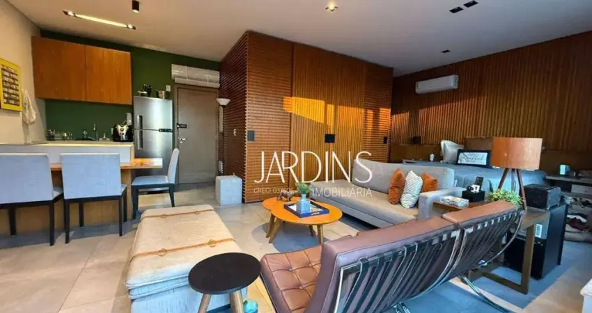 Studio para venda em jardim botânico de 47.00m² com 1 quarto, 1 suite e 2 garagens